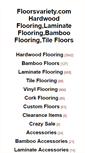 Mobile Screenshot of floorsvariety.com